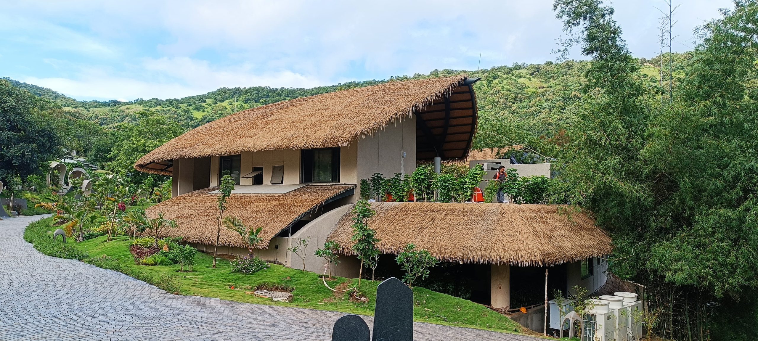 Artificial Thatch Roof